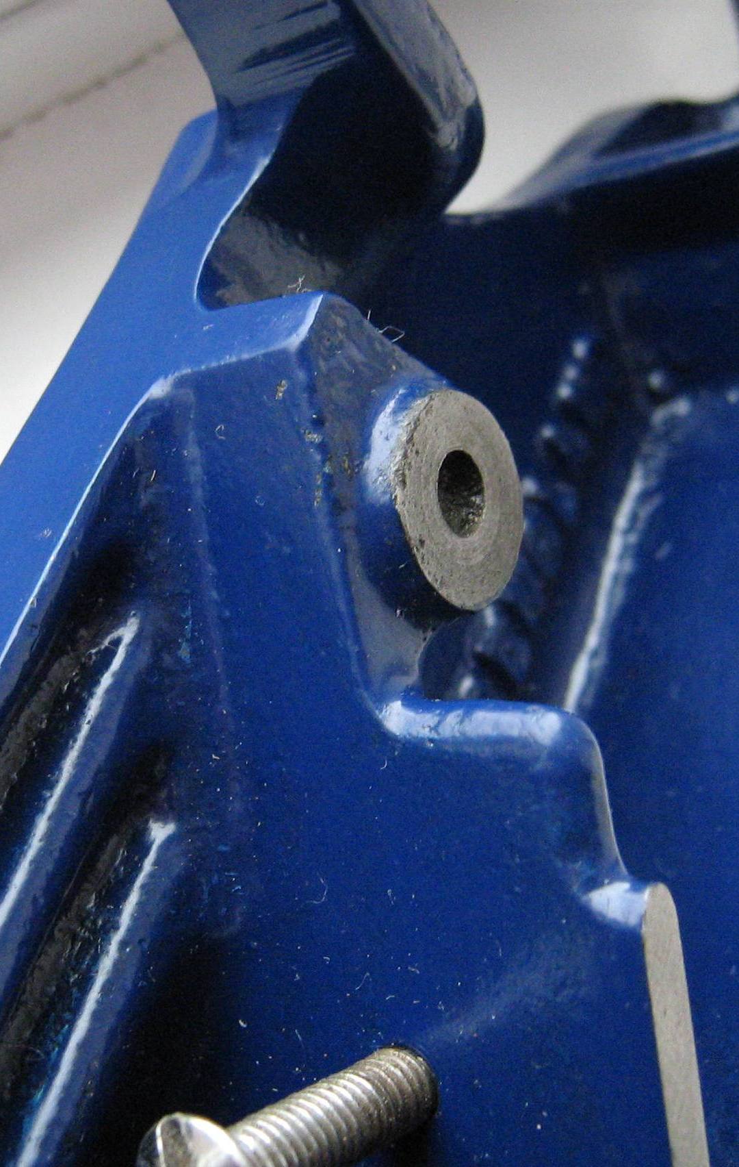 earlyw78cutterbedandadjusterflange